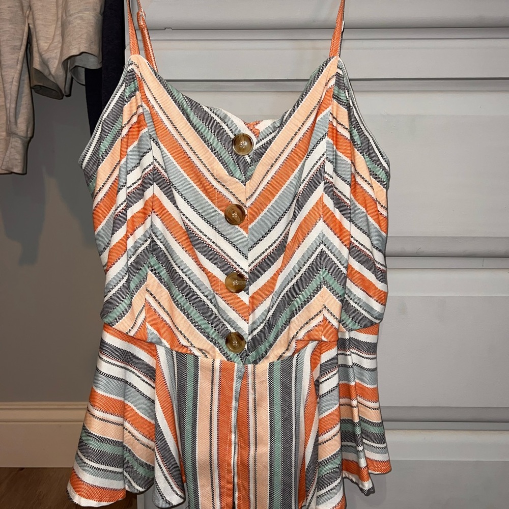 Womens striped tank top